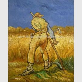 Reproduções da pintura a óleo/lona mestras de Van Gogh Farm Painting On