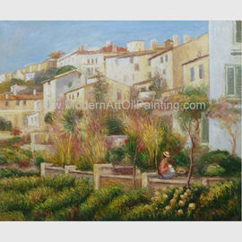Terraço feito sob encomenda de Pierre Auguste Renoir Oil Paintings Reproduction em Cagnes