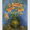 Van Gogh Oil Paint Fritillaries nas réplicas de cobre de uma obra-prima do vaso