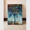 Parede pintado à mão Art Decoration do Golfo do México do Seascape da pintura a óleo da faca de paleta