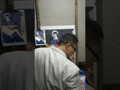 Figura humana da pintura a óleo da religião para a decoração da igreja