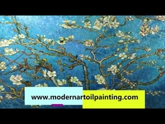 Pinturas a óleo sobre tela de flores de damasco de Vincent Van Gogh