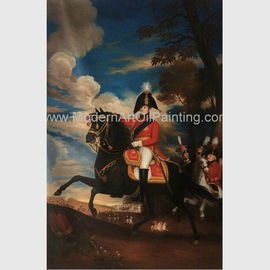 Pinturas feitos a mão quadro da guerra de Napoleão da pintura a óleo dos povos 60 x 90 Cm