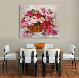 16&quot; x 20&quot; 20&quot; x 24&quot; pintura a óleo flores rosas decoração de casa van gogh
