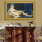 Pintura a óleo dos povos da lona, reprodução Nude da pintura a óleo da mulher no linho