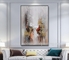 100% decorações pintados à mão de Art Paintings For Living Room da parede da lona 3D